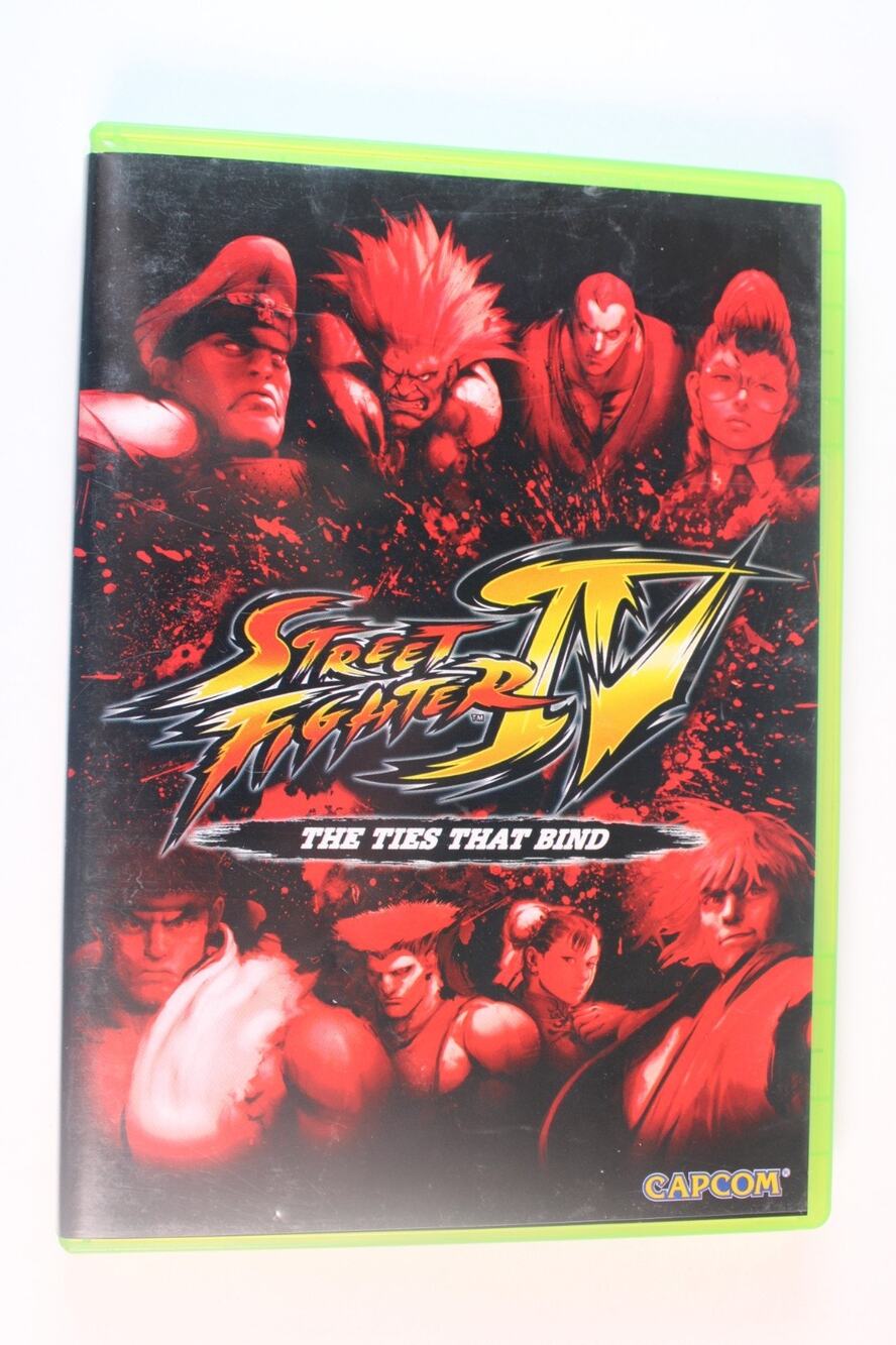 Street Fighter 4 IV The Ties That Bind (Xbox 360) Soundtrack box from collectors